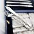 Jesmond Pattern - Set Of Fish Eaters - Silver Plated Epns A1 - Vintage (#61911) 2