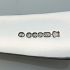 Initial 'c' Large Fiddle Pattern Gravy / Basting Spoon Silver Plated  Antique (#61913) 4