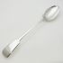 Initial 'c' Large Fiddle Pattern Gravy / Basting Spoon Silver Plated  Antique (#61913) 6
