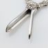 Antique Grape Scissors / Shears - Silver Plated - Vines (#61915) 4