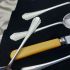 Art Deco Cased Grapefruit Spoons Set - Dixon Silver Plated Sheffield Vintage (#61919) 3