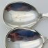 Manx Cat & Heckled Cat Caddy Spoons - Silver Plated - Antique (#61933) 6