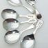6x Tea Caddy Spoons - Advertising - Silver Plated / Ns Antique (#61943) 10