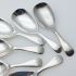 6x Tea Caddy Spoons Mawby & Neal Bradford Silver Plated Epns / Ns Antique (#61946) 3