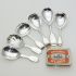 6x Fiddle Pattern Caddy Spoons Inc Old Sheffield Plate Silver Plated Antique (#61949) 9