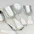 6x Assorted Tea Caddy Spoons Silver Plated Epns / Ns Antique (#61950) 2