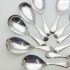 10x Tea Caddy Spoons Silver Plated Epns / Ns Old English Pattern Etc (#61953) 3