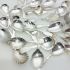 Bulk Lot Of 28 Tea Caddy Spoons Silver Plated Epns / Ns Antique & Vintage - Wear (#61954) 6