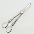 Antique Ornate Grape Scissors / Shears - Silver Plated - Sheffield (#61959) 2