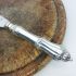 Ornate Victorian Bread Knife Silver Plated Handle Walker & Hall Antique (#61962) 2