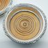 Antique Pair Of Wine Bottle Coasters - Silver Plated On Copper (#61967) 3