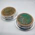 Antique Pair Of Wine Bottle Coasters - Silver Plated On Copper (#61967) 4