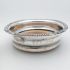 Antique Pair Of Wine Bottle Coasters - Silver Plated On Copper (#61967) 6