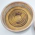 Pair Of Silver On Copper Wine Bottle Coasters - Silver Plated - Vintage (#61968) 3