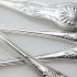 Kings Pattern - 4x Repousse Bowl Serving Spoons Silver Plated Epns (#61972) 5