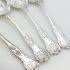 Kings Pattern - 4x Berry Bowl Serving Spoons Silver Plated Epns (#61973) 3