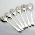 La Regence Style 6x Berry Bowl Serving Spoons Sheffield Epns Silver Plated (#61974) 4
