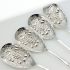 La Regence Style 4x Berry Bowl Serving Spoons Epns Silver Plated (#61975) 3