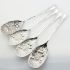 La Regence Style 4x Berry Bowl Serving Spoons Epns Silver Plated (#61976) 6