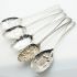 Bead Pattern 5x Berry Bowl Serving Spoons Silver Plated Epns (#61977) 6