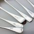 6x Old English Repousse Bowl Serving Spoons - Silver Plated Epns (#61979) 5