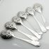 6x Old English Thread Berry Bowl Serving Spoons Epns Silver Plated (#61983) 5