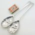 Old English Berry Bowl Salad Servers Silver Plated Epns A1 Sheffield (#61990) 2