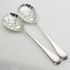 Old English Berry Bowl Salad Servers Silver Plated Epns A1 Sheffield (#61990) 6