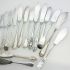 Bulk Lot Of 44x Butter Spreaders Silver Plated / Ns Antique & Vintage (#61991) 4