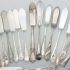 Bulk Lot Of 44x Butter Spreaders Silver Plated / Ns Antique & Vintage (#61991) 9