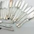 Bulk Lot Of 44x Butter Spreaders Silver Plated / Ns Antique & Vintage (#61991) 10