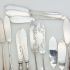 Matched Pattern Pairs Of Butter Spreaders Silver Plated Antique & Vintage (#61992) 6