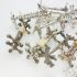 11 Pairs Of Silver Plated Cutlery Knife Rests - Antique (#61993) 3