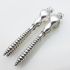 2x Silver Plated Nutcrackers - 1876 Registered Design - Victorian Antique (#99481) 5