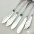 Ivy Pattern - Butter & Cake Knives - Silver Plated - Antique (#99487) 3