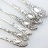 6x Matching Pattern Butter Spreaders - Ornate Antique Silver Plated Epns (#99488) 2