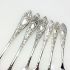 6x Matching Pattern Butter Spreaders - Ornate Antique Silver Plated Epns (#99488) 5