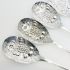 Gadroon Pattern - 6x Berry Bowl Serving Spoons Epns Silver Plated (#99493) 3
