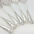 Gadroon Pattern - 6x Berry Bowl Serving Spoons Silver Plated Epns (#99494) 2