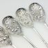 Gadroon Pattern - 6x Berry Bowl Serving Spoons Silver Plated Epns (#99494) 4