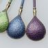 Guilloche Enamel Sterling Silver Caviar Spoons David-andersen Antique (#99499) 4