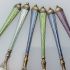 Guilloche Enamel Sterling Silver Caviar Spoons David-andersen Antique (#99499) 7