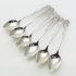 Cased Czech 750 Standard Silver Teaspoons - Antique (#99503) 8