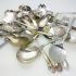 37x Jam Caddy Cream Sugar Spoons Ladles Etc Silver Plated Antique & Vintage (#99509) 2