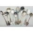 37x Jam Caddy Cream Sugar Spoons Ladles Etc Silver Plated Antique & Vintage (#99509) 5
