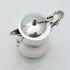 Lovely Hand Planished Small Silver Jug White Metal (#99512) 3
