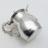 Lovely Hand Planished Small Silver Jug White Metal (#99512) 7