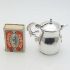 Lovely Hand Planished Small Silver Jug White Metal (#99512) 9