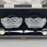 Cased Cut Glass Salt Dishes & Silver Plated Spoons - 1934 Ladies Festival (#99513) 2