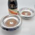 Splendid Pair Elkington 1859 Wine Bottle Coasters Silver Plated Odlum Crest (#99520) 8